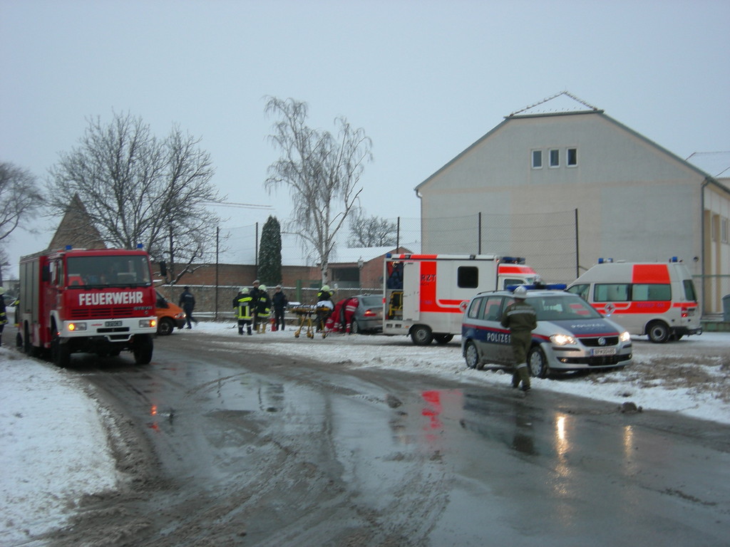 Unfall Ginzersdorferstraße – 2009-01-14