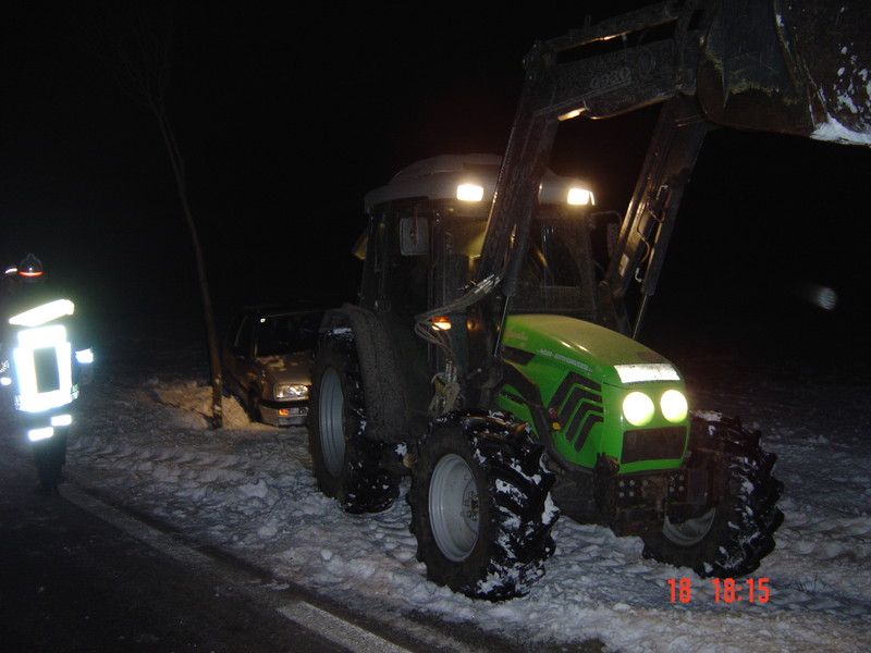 Traktor-Bergung – 2009-02-18