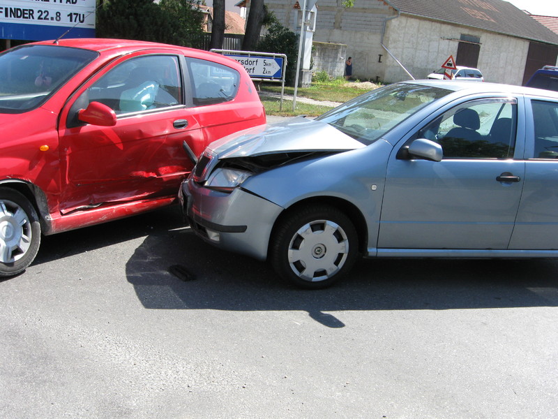 Unfall Wienerstraße - Ginzersdorferstraße – 2009-08-20