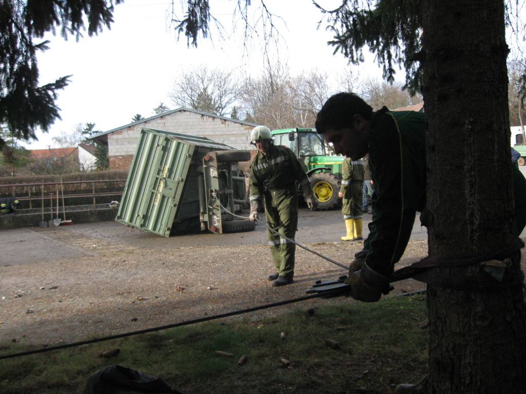 Traktor-Bergung – 2010-11-13