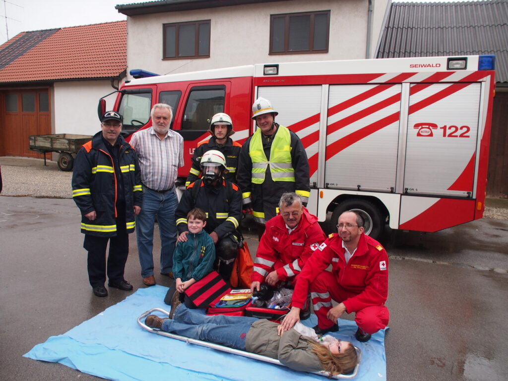 Einsatzübung Schule Großkrut