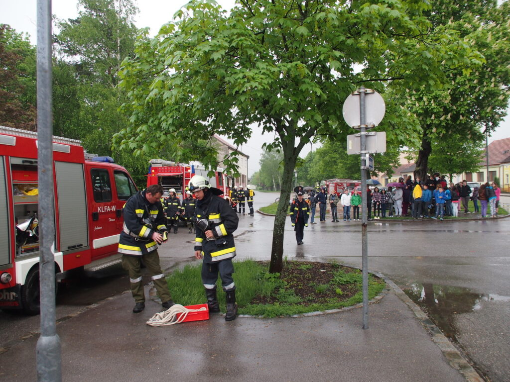 Einsatzübung Schule Großkrut