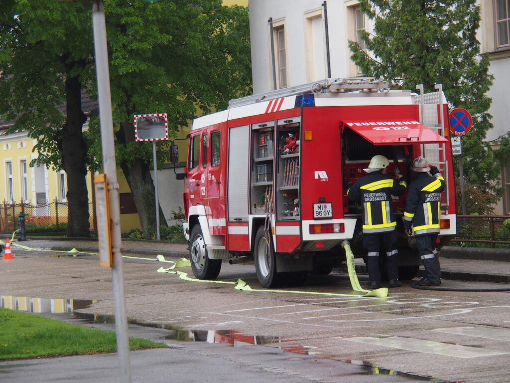 Einsatzübung Schule Großkrut