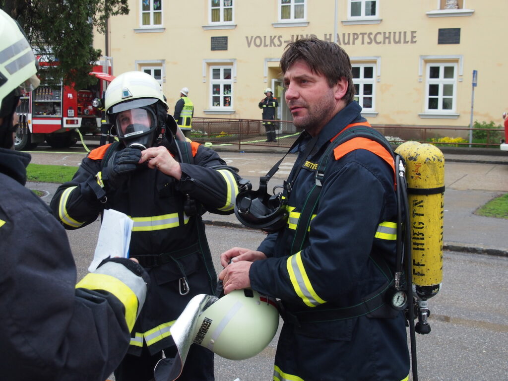 Einsatzübung Schule Großkrut