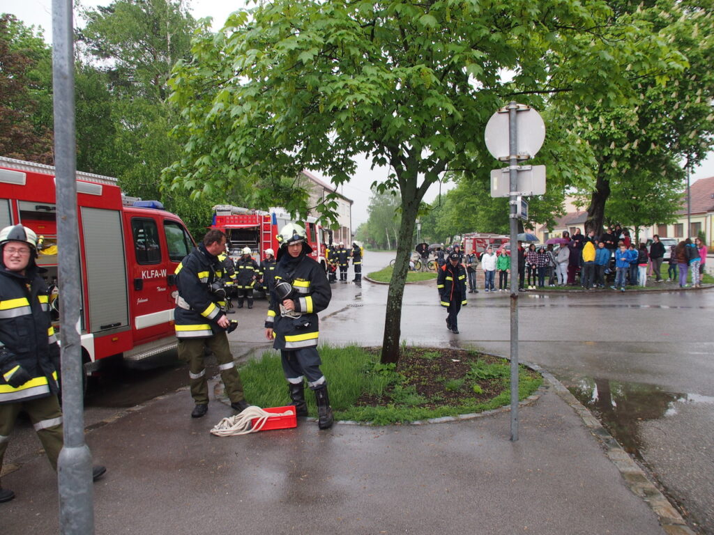 Einsatzübung Schule Großkrut