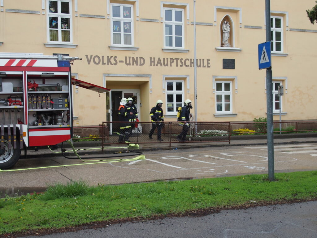 Einsatzübung Schule Großkrut