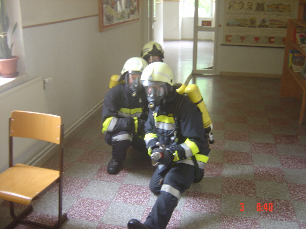 Einsatzübung Schule Großkrut