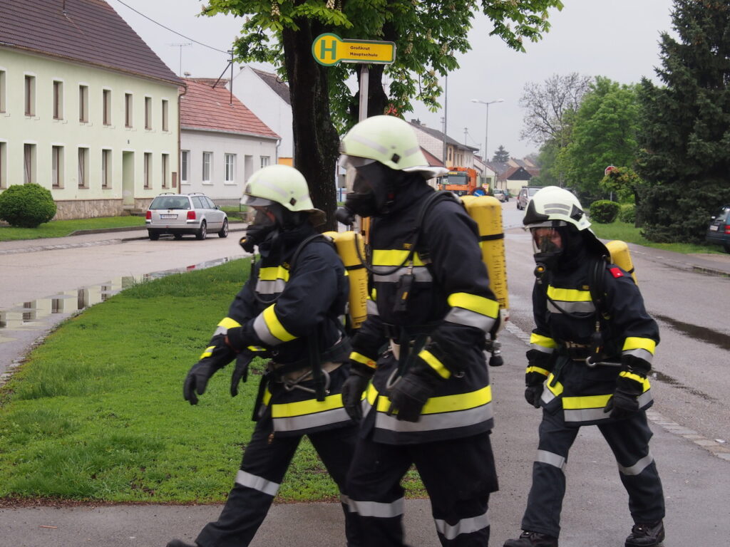 Einsatzübung Schule Großkrut