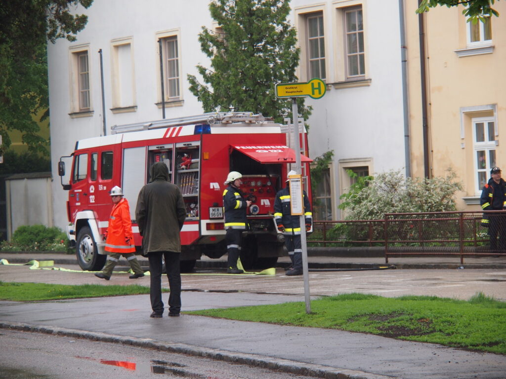 Einsatzübung Schule Großkrut