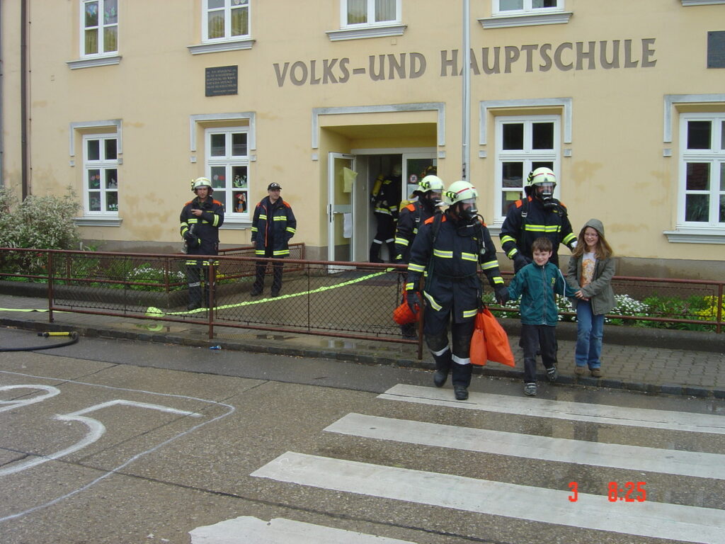 Einsatzübung Schule Großkrut