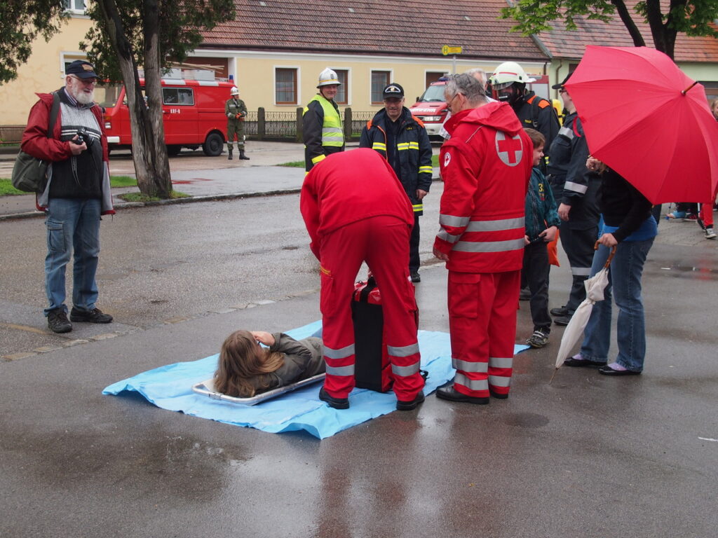 Einsatzübung Schule Großkrut