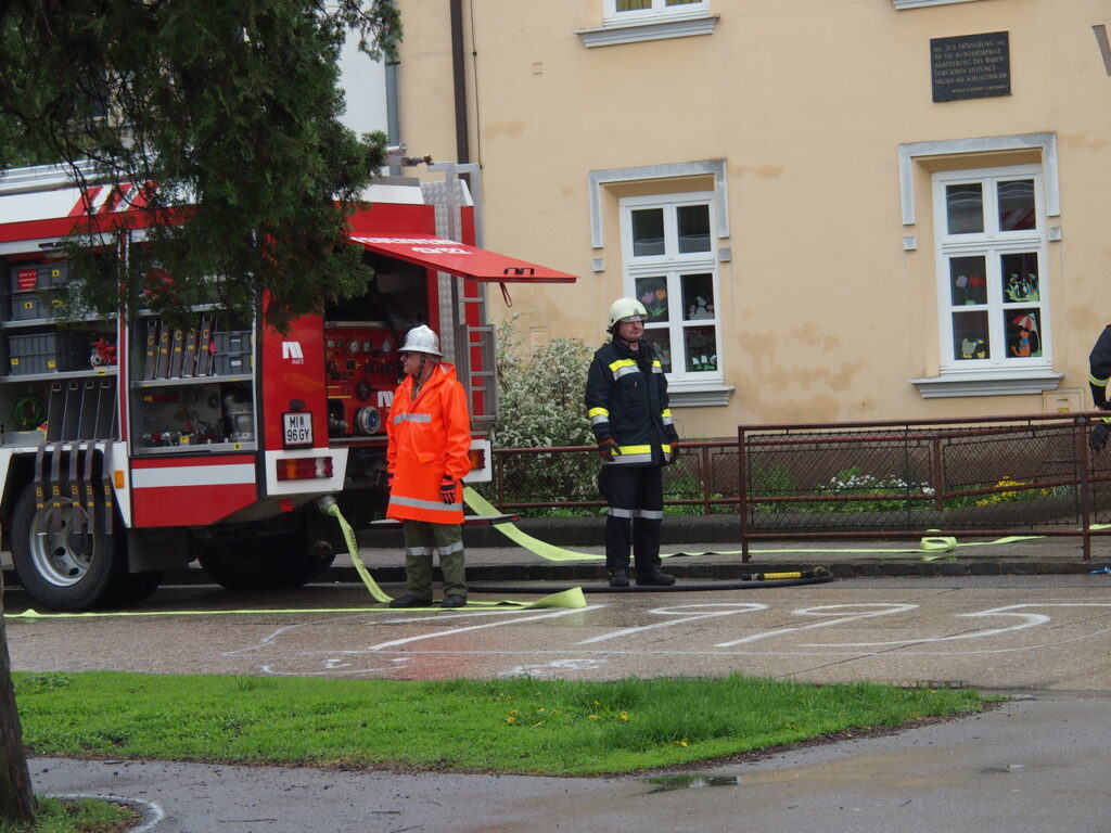 Einsatzübung Schule Großkrut