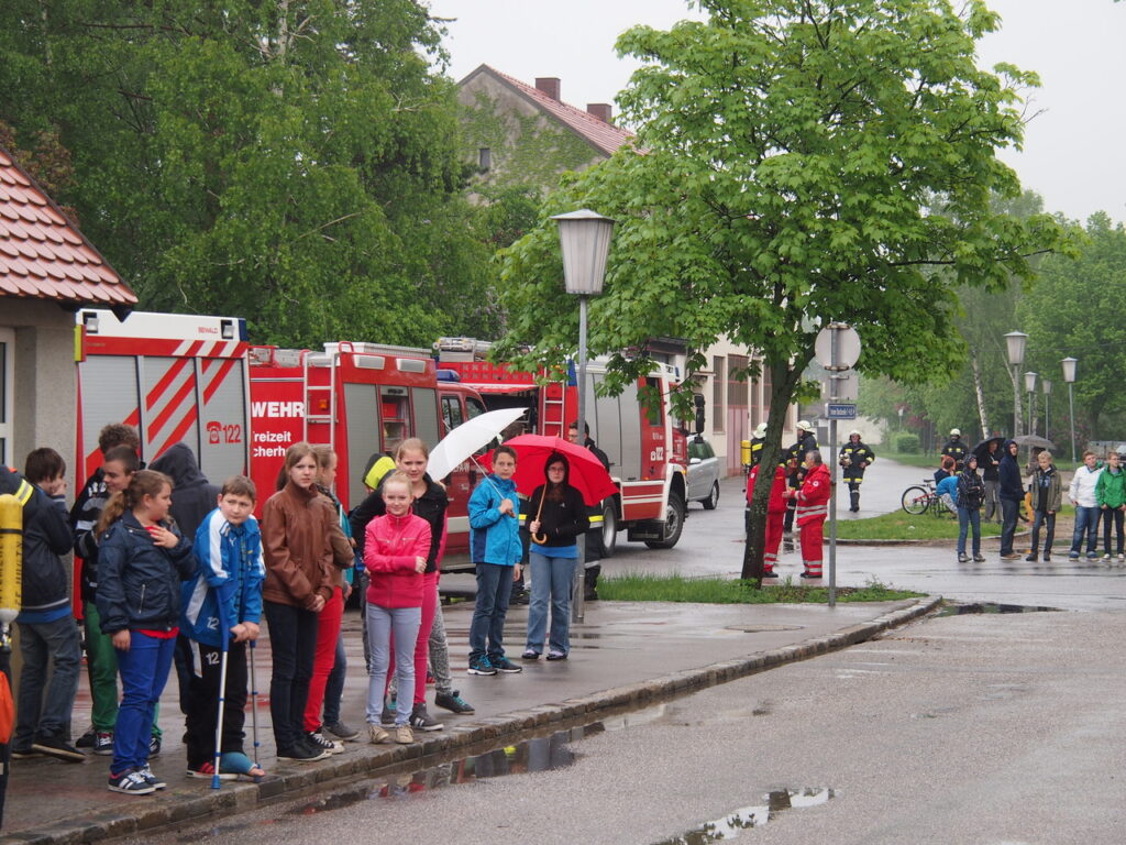 Einsatzübung Schule Großkrut
