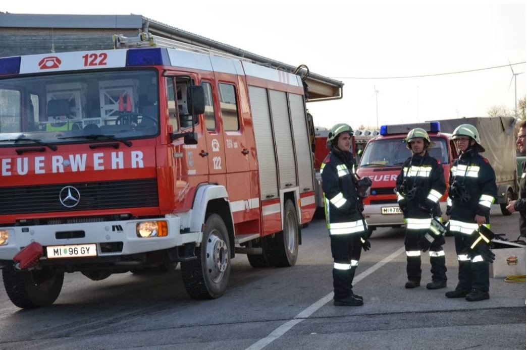 Schadstoff-Viertelsübung in Poysdorf
