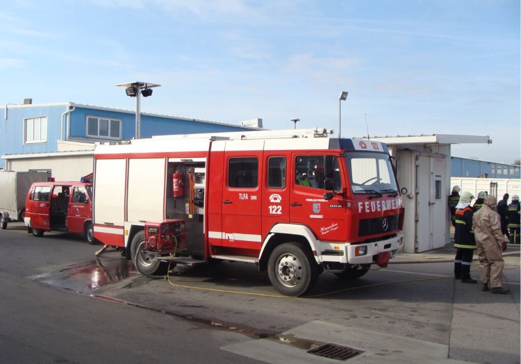 Schadstoff-Viertelsübung in Poysdorf