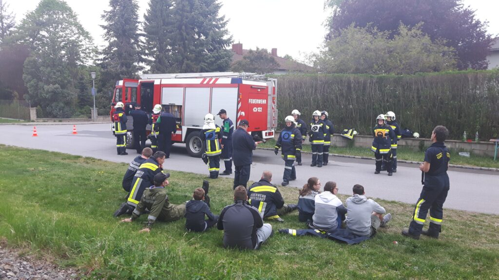 Ausbildungsprüfung Löscheinsatz
