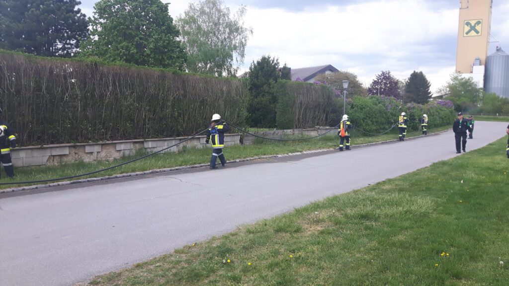 Ausbildungsprüfung Löscheinsatz