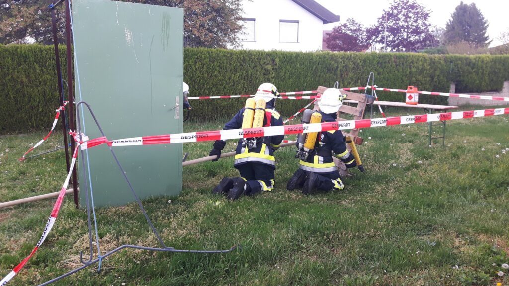 Ausbildungsprüfung Löscheinsatz