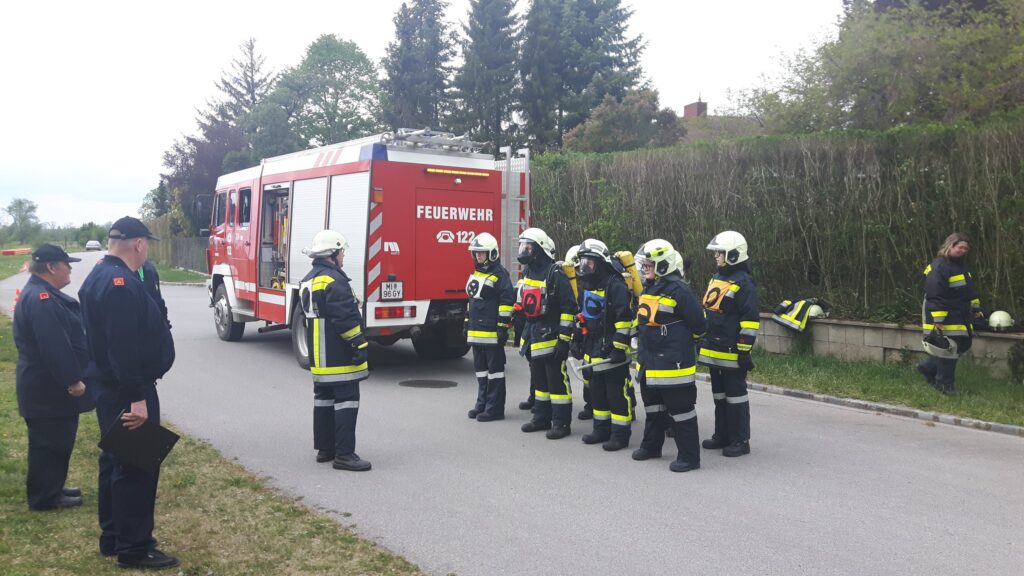 Ausbildungsprüfung Löscheinsatz