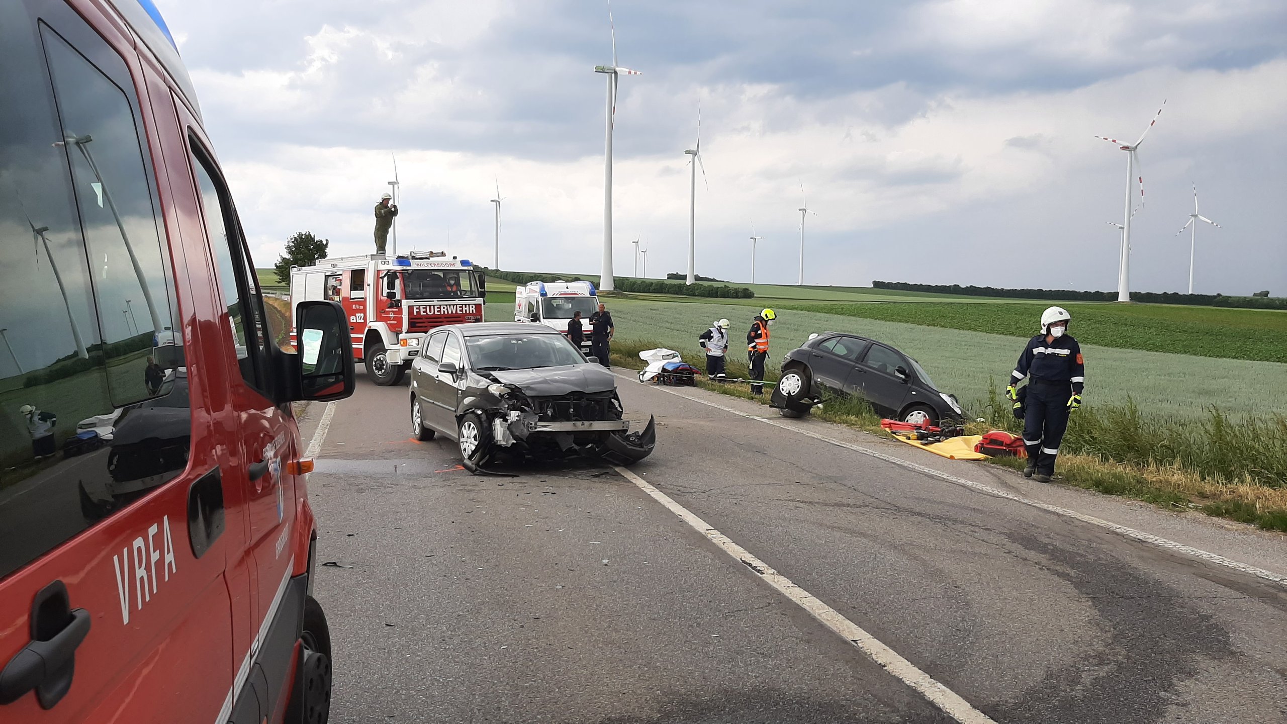 Verkehrsunfall mit Menschenrettung – 2021-06-11