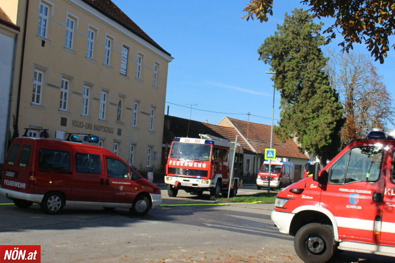 Übung in der Schule Großkrut