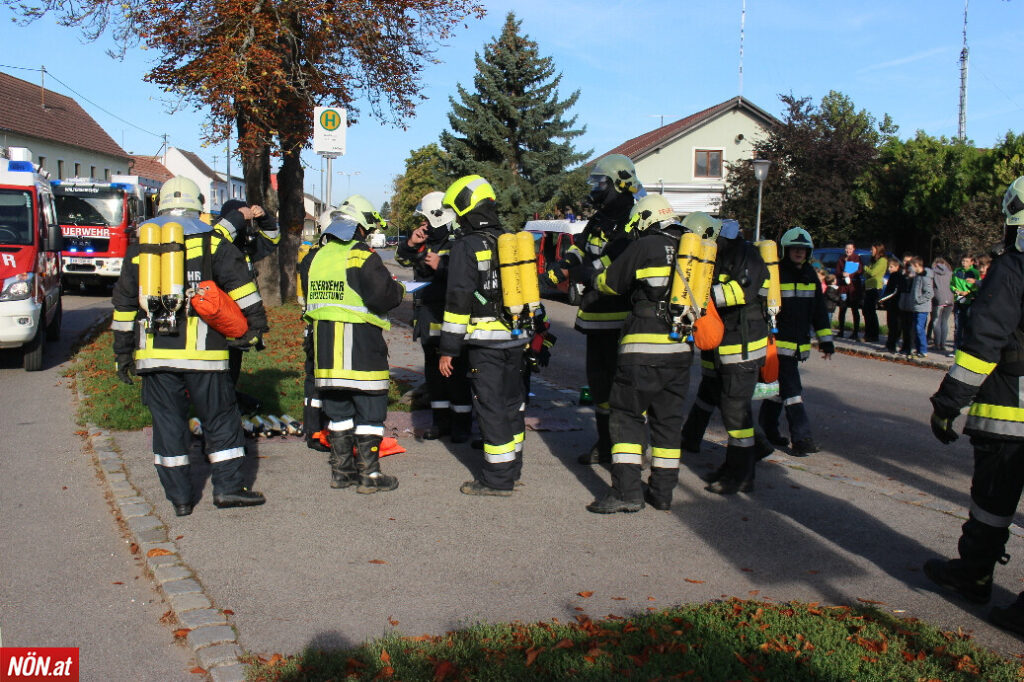 Übung in der Schule Großkrut
