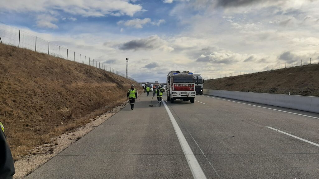 Verkehrsunfall A5 RiFb. Brünn – 2022-01-28