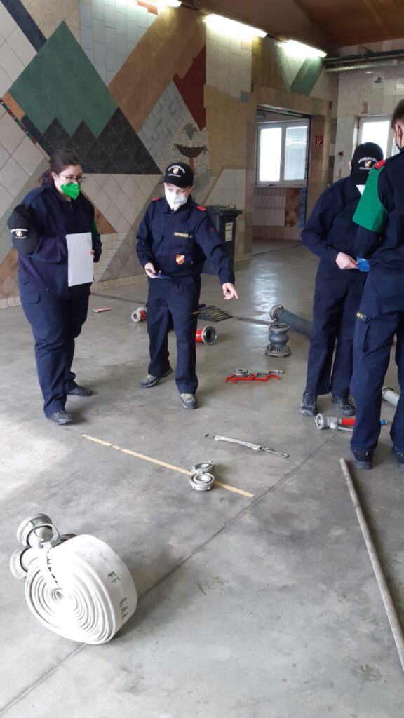 Feuerwehrjugend Wissenstest