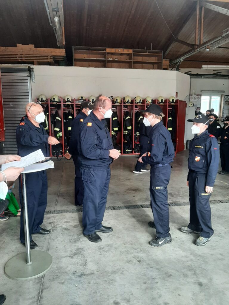 Feuerwehrjugend Wissenstest
