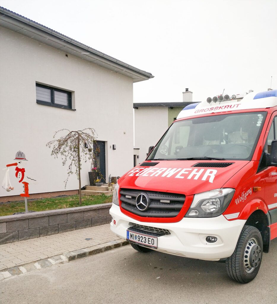 Der Feuerwehrstorch ist gelandet!