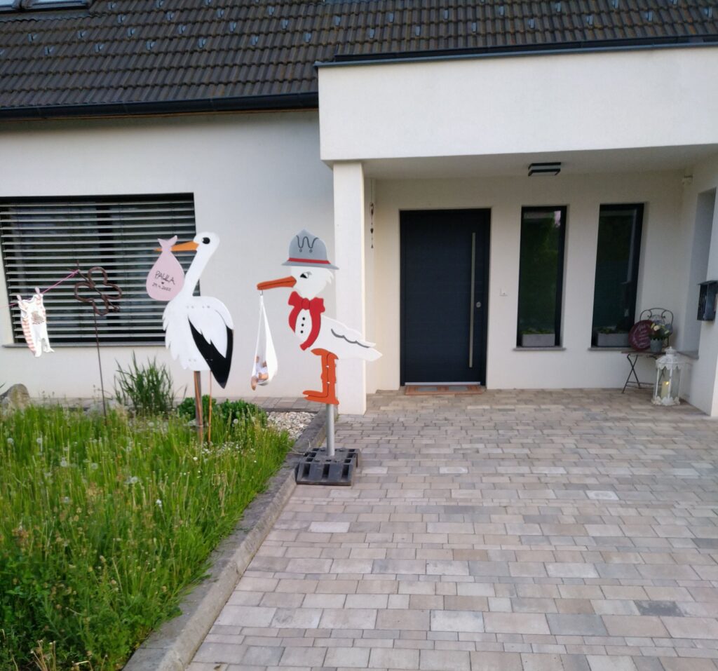 Der Feuerwehrstorch ist gelandet!