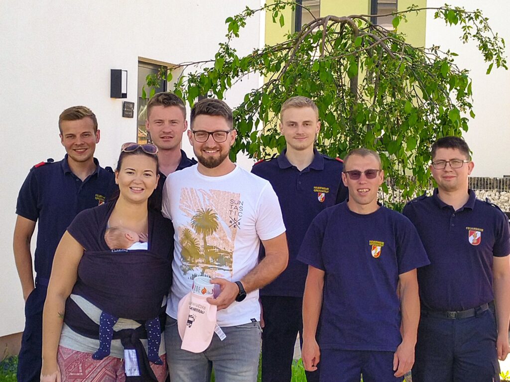 Der Feuerwehrstorch ist gelandet!