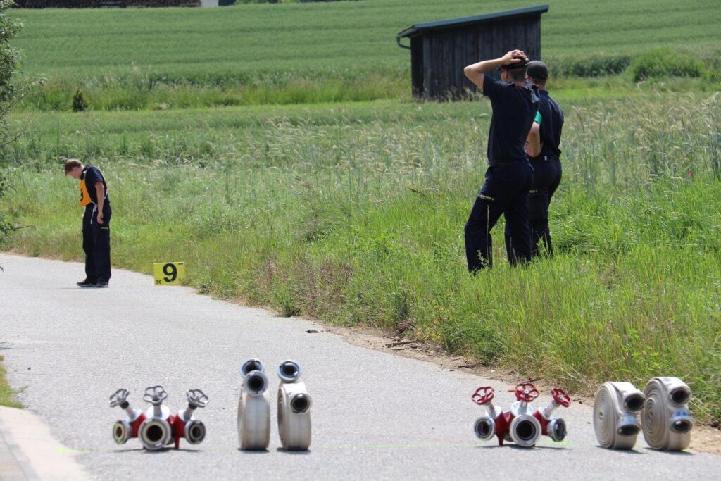 Pokal für die Feuerwehrjugend Großkrut, Pyhra