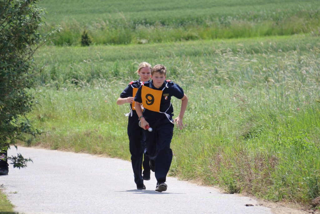 Pokal für die Feuerwehrjugend Großkrut, Pyhra