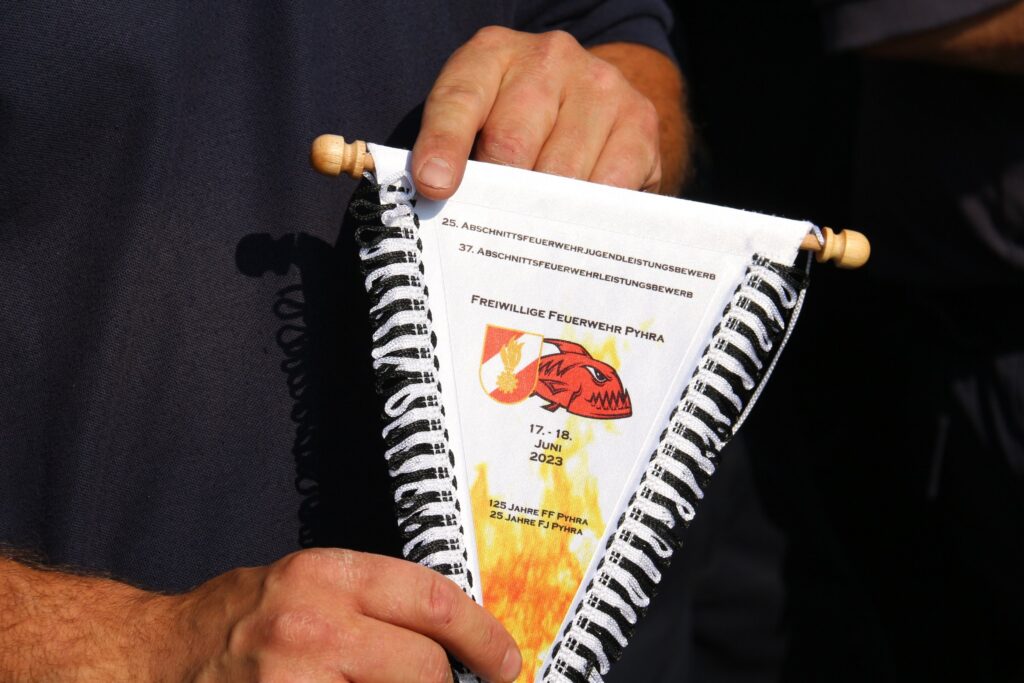 Pokal für die Feuerwehrjugend Großkrut, Pyhra