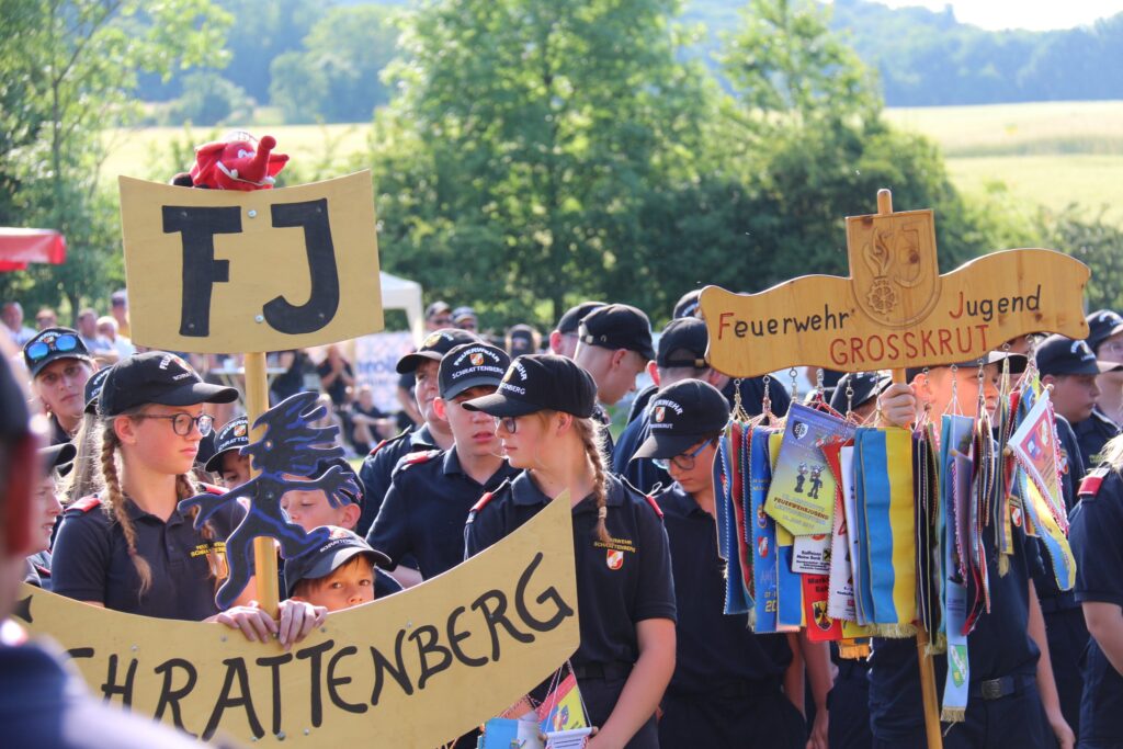 Pokal für die Feuerwehrjugend Großkrut, Pyhra