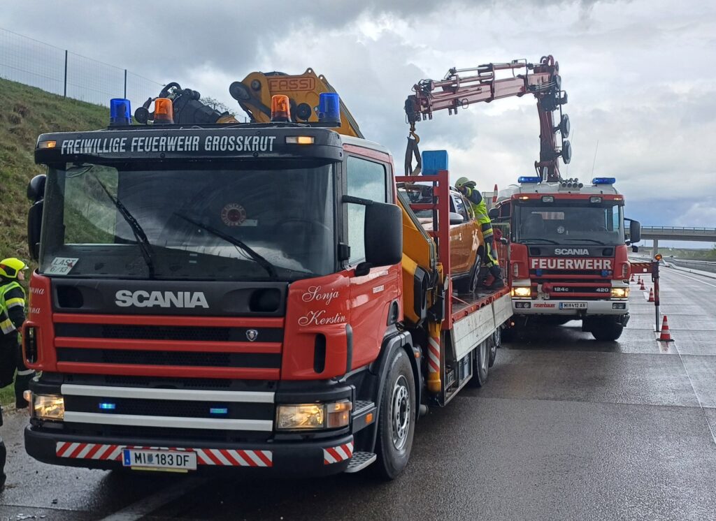 Verkehrsunfall mit mehreren Fahrzeugen A5 – 2024-04-20