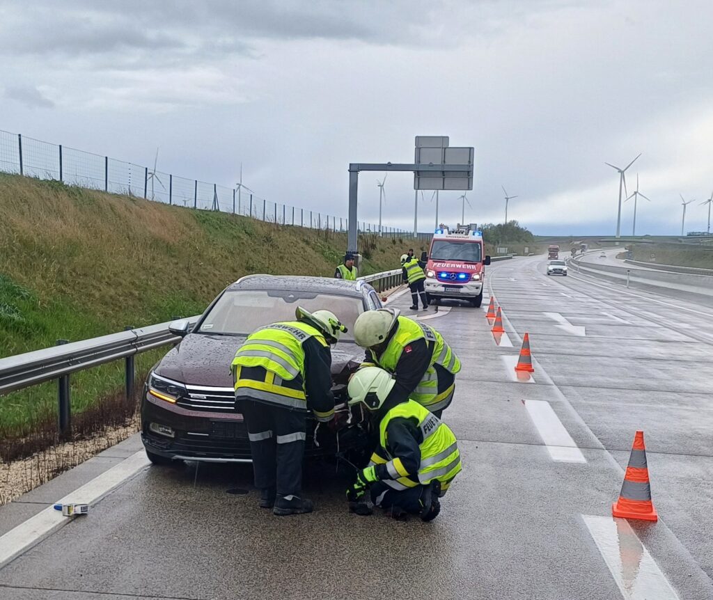 Verkehrsunfall mit mehreren Fahrzeugen A5 – 2024-04-20