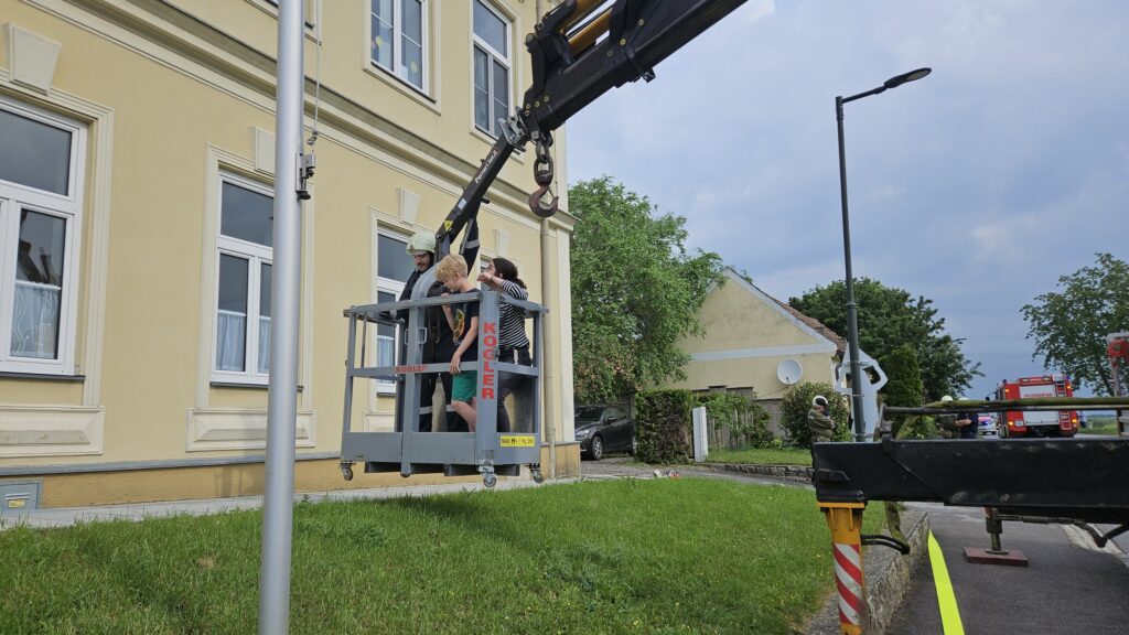 Übung in der Schule Ginzersdorf