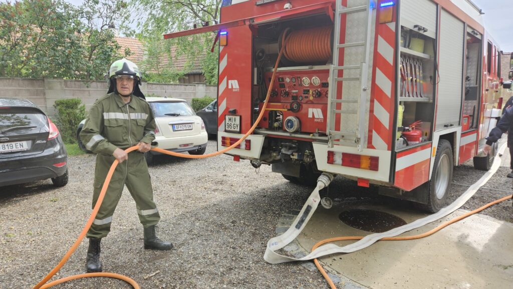Übung in der Schule Ginzersdorf
