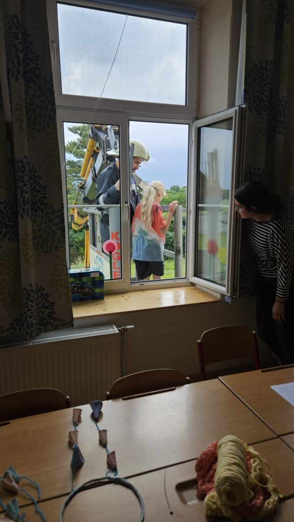 Übung in der Schule Ginzersdorf