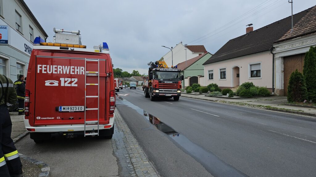 Übung in der Schule Hausbrunn