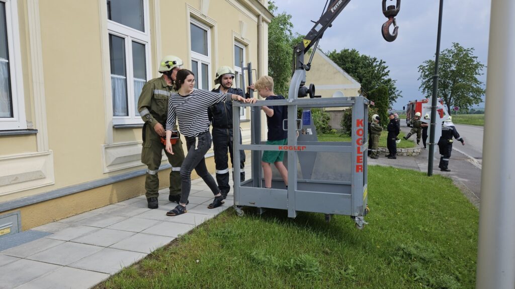 Übung in der Schule Ginzersdorf