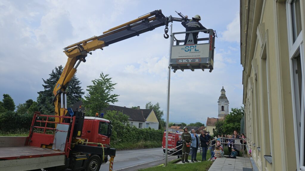 Übung in der Schule Ginzersdorf