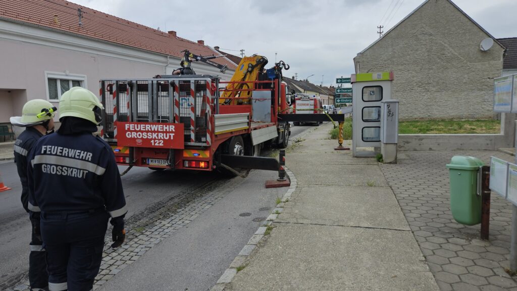 Übung in der Schule Hausbrunn