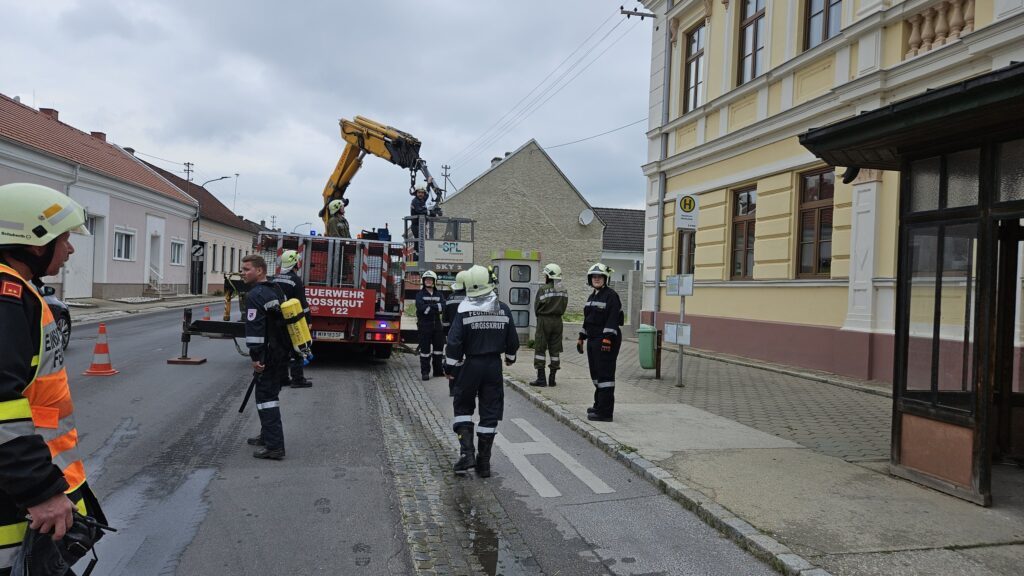 Übung in der Schule Hausbrunn