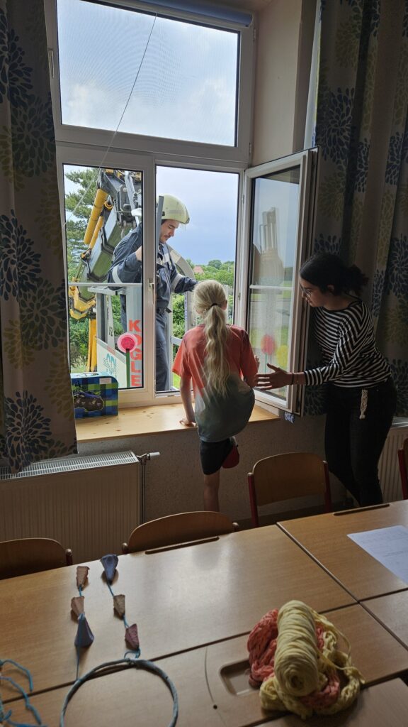Übung in der Schule Ginzersdorf