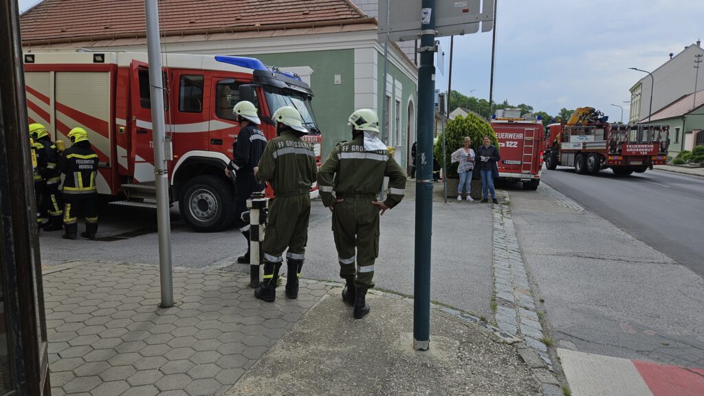 Übung in der Schule Hausbrunn