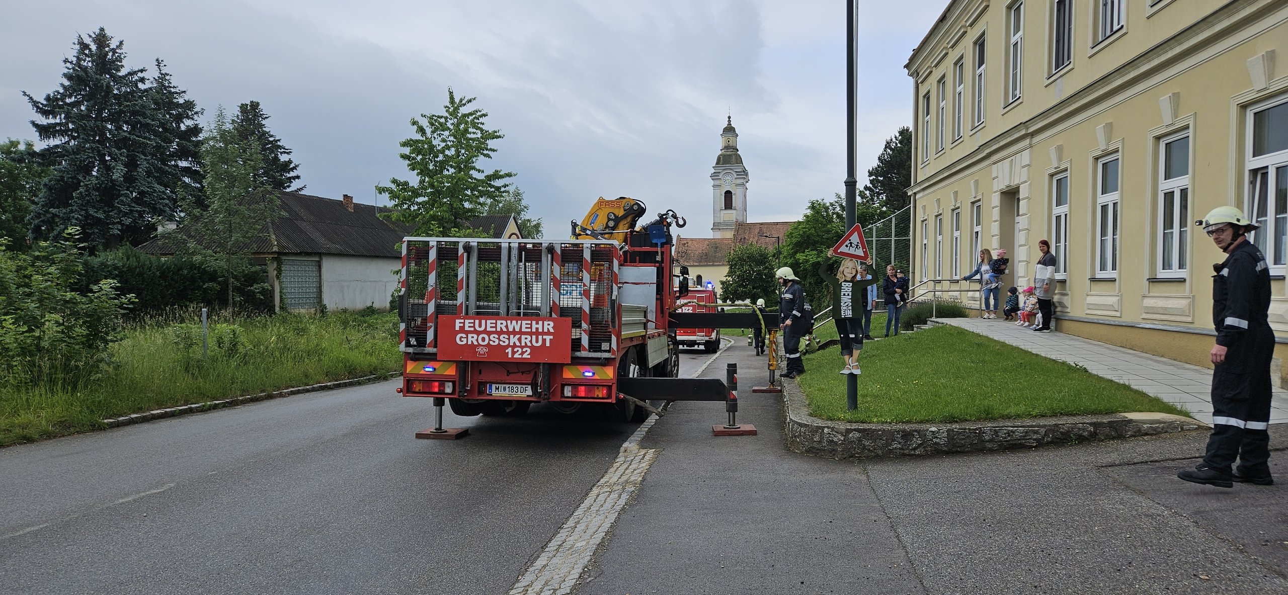 Übung in der Schule Ginzersdorf