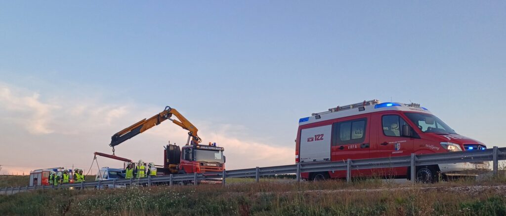 Menschenrettung nach Verkehrsunfall – 2024-07-28